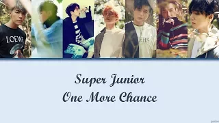 Super Junior(슈퍼주니어) - One More Chance (비처럼 가지마요) - HAN/ENG/ROM Color Coded Lyrics