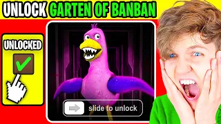 We UNLOCK The GARTEN OF BANBAN SECRET ENDING! (CHAPTER 2 REVEALED EARLY)