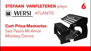 Curt Prina Memories (Sao Paulo Mi Amor - Monkey Dance) - Stefaan Vanfleteren / Wersi Atlantis SN3