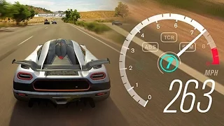 Forza Horizon 3 - Part 9 - TOP SPEED RUN! (260+ mph)
