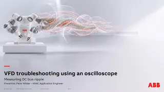 VFD DC bus measurements using an oscilloscope