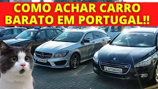 Como Encontrar Carro Barato em Portugal Ainda estando no Brasil