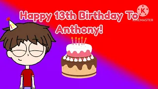 Happy 13th Birthday To Anthony!