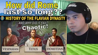 American Reacts The Flavian Dynasty - History of the Roman Empire (69 - 96 AD)