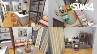 Family Apartment | 1313 21 Chic Street | Stop Motion Build | The Sims 4 | No CC