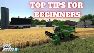 TOP TIPS FOR BEGINNERS in Farming Simulator 22 | PS5 | FS22