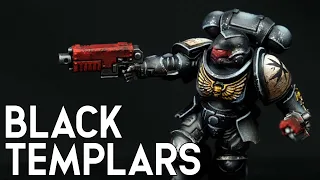 Black Templars Army Painting! - So bemalt ihr schwarze Rüstung mit der Airbrush!