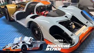 Build Steve McQueen's Iconic Porsche 917kh from Agora Models - Pack 10 - Stages 73-80