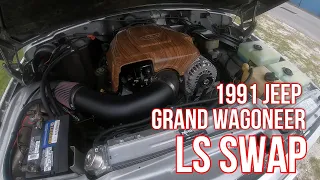 Jeep Grand Wagoneer LS Swap. LS+Cam+Woody Wagon=EPIC