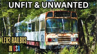Leyland Experimental Vehicle Railbus in USA: UNFIT AND UNWANTED!