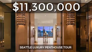 Offered At $11,300,000 - Luxurious Penthouse In Seattle's First Hill Plaza.