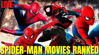 🔴 All 10 Spider-Man Movies RANKED (w/Spider-Man Across the Spider-Verse) | Spider-Man Tier List!