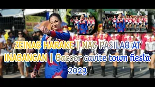 ZEINAB HARAKE | NAG PASIkLAB AT INABANGAN | Bacoor cavite town fiesta 2023