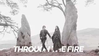 jamie and claire fraser | through the fire