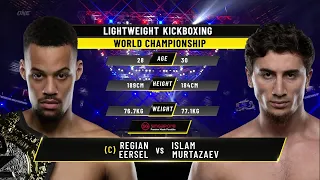 Regian Eersel vs. Islam Murtazaev | ONE Championship Full Fight