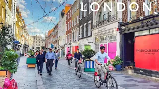 Most Beautiful Streets of London, Walking London Mayfair, Hyde Park, Kensington, Chelsea,Bond Street