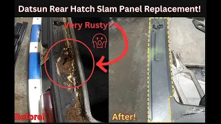 1972 Datsun 240Z Rear Hatch Slam Panel Replacement