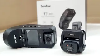 Zenfox T3: обзор видеорегистратора с тремя камерами!