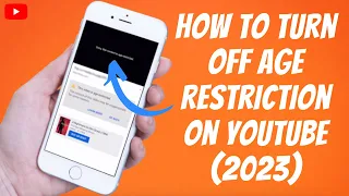 How To Turn Off Age Restriction On YouTube (2023) ✅  Disable & Remove Restricted Mode On Phone FAST!