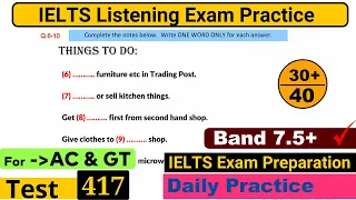 IELTS Listening Practice Test 2024 with Answers [Real Exam - 417 ]