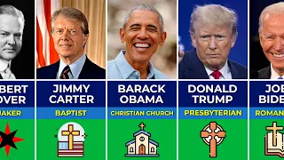 👨‍💼 Religious Affiliations of All Presidents of the USA | Every President's Religion