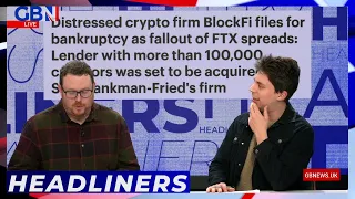 Headliners:Distressed crypto firm BlockFi files for bankruptcy as fallout of FTX spreads |Daily Mail