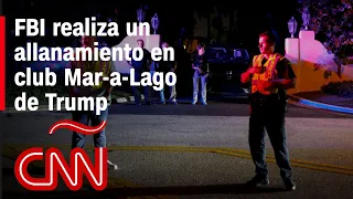 El FBI realiza un allanamiento en Mar-a-Lago, una de las propiedades de Donald Trump en Florida