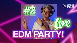 LIVE EDM PARTY #2 - 🎧 Tech House, Slap House, Bass House💥