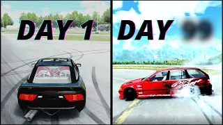 My Assetto Corsa drift progression (Logitech G920)