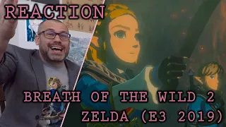 Zelda Breath of the Wild 2 / Tears of the Kingdom Reveal Trailer Reaction E3 2019