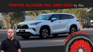 2023 TOYOTA KLUGER GXL AWD 2.4 LITRE TURBO PETROL REVIEW.