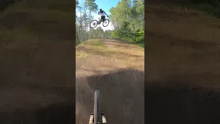 Massive Whips on Tsunami Trail at Deer Valley Bike Park🏔️#shorts #mtb #jump