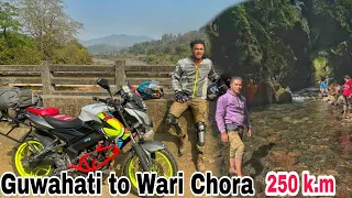 Guwahati to Wari Chora | Day 1 Bike trip | Assam Vlogger | west Garo Hill