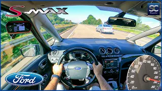 235 KM/H in a 2012 Ford S-MAX - Autobahn Top Speed Drive POV