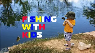 WHEN KIDS GO FISHING | FUNNY REACTIONS | BLOOPERS | FISHING FAIL COMPILATION | RAPTOR FISHING TACKLE