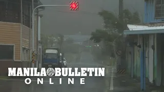 Strong winds and rain batter southern Taiwan as Typhoon Jenny (Koinu) nears