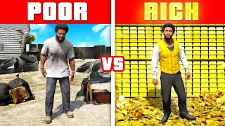 POOR LIFE vs RICH LIFE in GTA 5!