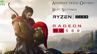 Assassin's Creed Odyssey | Benchmark | Best Settings | RX 580 | Ryzen 5 2600 | Gameplay