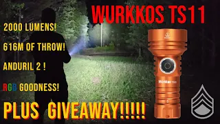 Wurkkos TS11 - The Ultimate Pocket Thrower (Plus Giveaway)