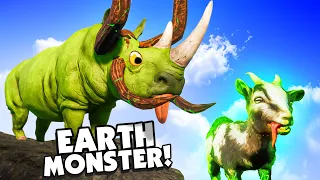 The Demon EARTH MONSTER Creates Balls Of Humans in Goat Simulator 3