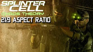 Splinter Cell: Chaos Theory | Full Game | 21:9 Aspect Ratio | Expert Difficulty