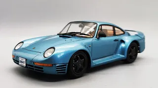 Building an 80s Porsche Supercar: The Porsche 959 by Tamiya [FULL BUILD] Step by Step