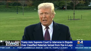 Trump Asks Supreme Court To Intervene In Mar-A-Lago Search