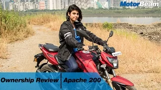 TVS Apache 200 - Female Biker Ownership Review | MotorBeam