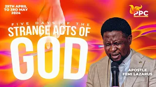 FIVE DAYS OF THE STRANGE ACTS OF GOD || PROPHETIC PRAYER CONTACT || 30TH APRIL 2024