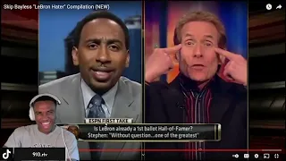 SKIP BAYLESS HATING ON LEBRON! reaction