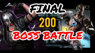 MK Mobile Normal Tower 200 FINAL Boss Battle (Black Dragon Tower)
