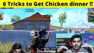 Shreeman Legend 6 Tricks to Get Chicken dinner | #shreemanlegendarmy #shreemanlegendlive