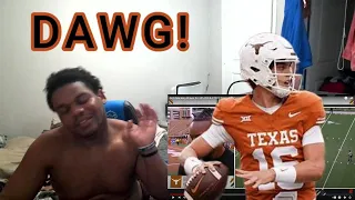 Arch Manning Goes Crazy In Texas Spring Game! 355 yards 3 TD's Reaction