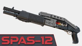 LEGO SPAS-12 ADVANCED | SEMI & PUMP ACTION | SHRAPNEL x GBLS